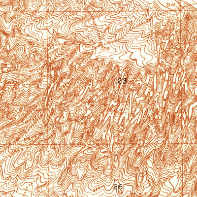 United States Geological Survey Oil Center, CA (1933, 31680-Scale) digital map