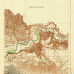 United States Geological Survey Oil Center, CA (1940, 31680-Scale) digital map