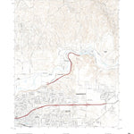 United States Geological Survey Oil Center, CA (2022, 24000-Scale) digital map