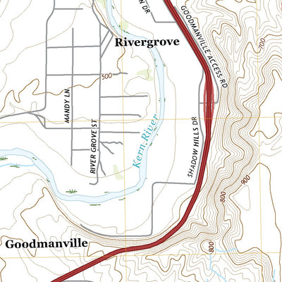 United States Geological Survey Oil Center, CA (2022, 24000-Scale) digital map