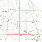 United States Geological Survey Oil Center, NM (1984, 24000-Scale) digital map