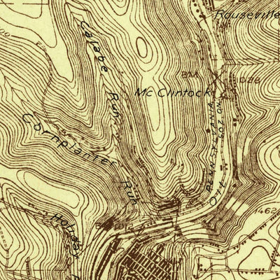 United States Geological Survey Oil City, PA (1922, 48000-Scale) digital map