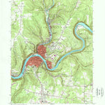 United States Geological Survey Oil City, PA (1963, 24000-Scale) digital map