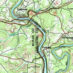 United States Geological Survey Oil City, PA (1983, 100000-Scale) digital map