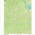 United States Geological Survey Oil Springs, KY (1992, 24000-Scale) digital map