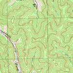 United States Geological Survey Oil Springs, KY (1992, 24000-Scale) digital map