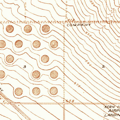 United States Geological Survey Oildale, CA (1930, 31680-Scale) digital map