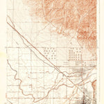 United States Geological Survey Oildale, CA (1935, 31680-Scale) digital map