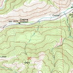 United States Geological Survey Oiler Peak, CA (1972, 24000-Scale) digital map