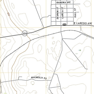 United States Geological Survey Oilton, TX (2022, 24000-Scale) digital map