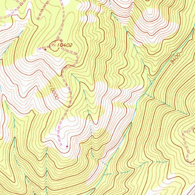 United States Geological Survey Ojito Peak, CO (1967, 24000-Scale) digital map
