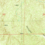 United States Geological Survey Ojo Caliente, NM (1953, 24000-Scale) digital map