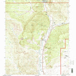 United States Geological Survey Ojo Caliente, NM (1995, 24000-Scale) digital map