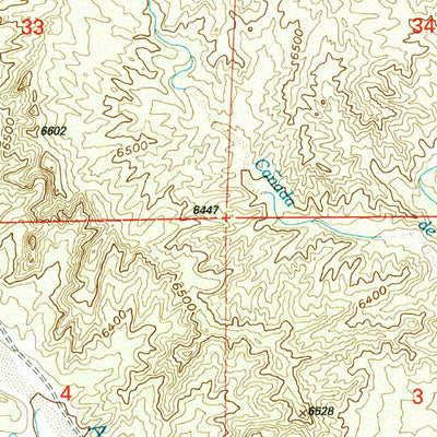 United States Geological Survey Ojo Caliente, NM (1995, 24000-Scale) digital map
