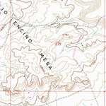 United States Geological Survey Ojo Encino Mesa, NM (1961, 24000-Scale) digital map