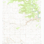 United States Geological Survey Ojo Negro Creek, NM (1966, 24000-Scale) digital map