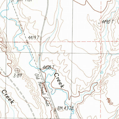 United States Geological Survey Oka, MT (1986, 24000-Scale) digital map