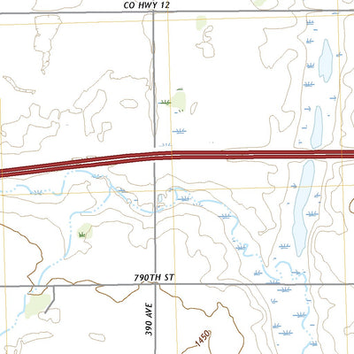United States Geological Survey Okabena, MN (2022, 24000-Scale) digital map