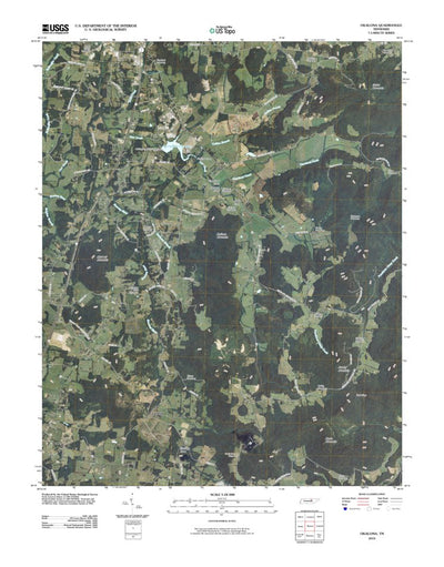 United States Geological Survey Okalona, TN (2010, 24000-Scale) digital map