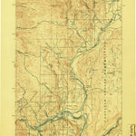 United States Geological Survey Okanogan, WA (1905, 125000-Scale) digital map