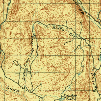United States Geological Survey Okanogan, WA (1905, 125000-Scale) digital map