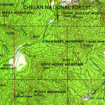 United States Geological Survey Okanogan, WA (1958, 250000-Scale) digital map