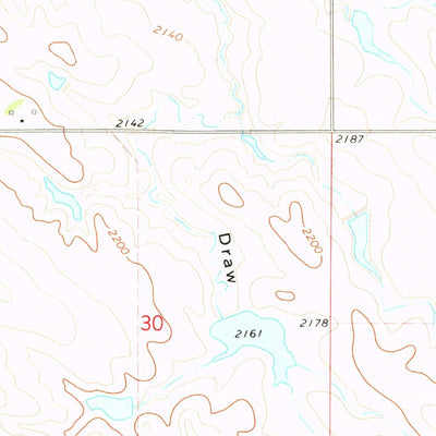 United States Geological Survey Okaton NE, SD (1972, 24000-Scale) digital map