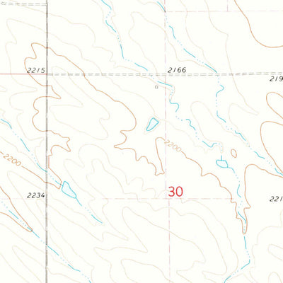 United States Geological Survey Okaton, SD (1972, 24000-Scale) digital map