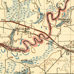 United States Geological Survey Okawville, IL (1910, 62500-Scale) digital map