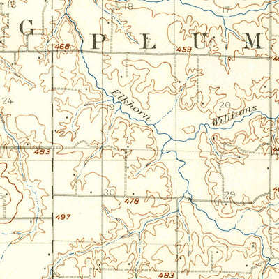 United States Geological Survey Okawville, IL (1940, 62500-Scale) digital map