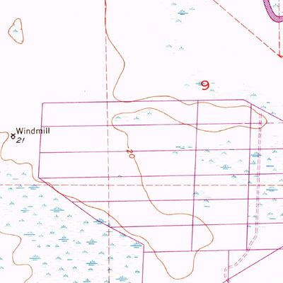 United States Geological Survey Okeechobee NW, FL (1952, 24000-Scale) digital map
