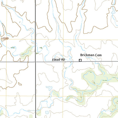 United States Geological Survey Okeene, OK (2022, 24000-Scale) digital map