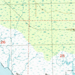United States Geological Survey Okefenokee Slough, FL (1954, 24000-Scale) digital map
