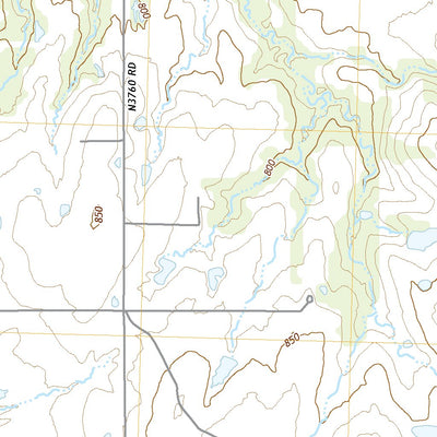 United States Geological Survey Okemah SE, OK (2022, 24000-Scale) digital map