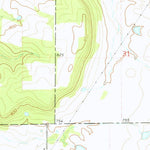 United States Geological Survey Okfuskee, OK (1973, 24000-Scale) digital map