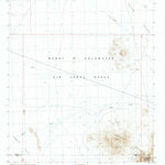 United States Geological Survey Okie Well, AZ (1990, 24000-Scale) digital map