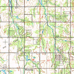 United States Geological Survey Oklahoma City North, OK (1990, 100000-Scale) digital map