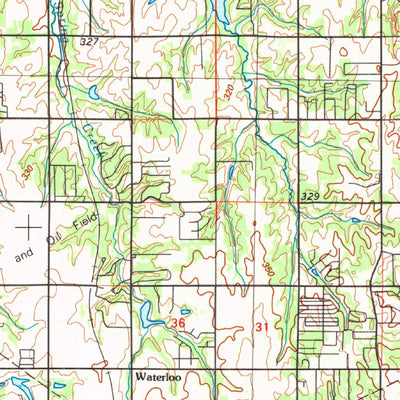 United States Geological Survey Oklahoma City North, OK (1990, 100000-Scale) digital map