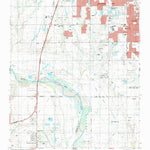 United States Geological Survey Oklahoma City SE, OK (1986, 24000-Scale) digital map