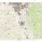 United States Geological Survey Oklahoma City South, OK (1985, 100000-Scale) digital map