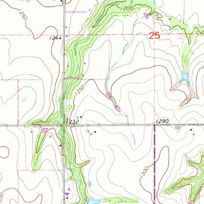 United States Geological Survey Oklahoma City SW, OK (1965, 24000-Scale) digital map