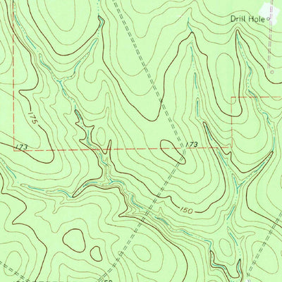 United States Geological Survey Oklahoma, TX (1962, 24000-Scale) digital map