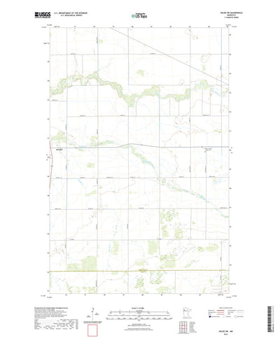 United States Geological Survey Oklee SW, MN (2022, 24000-Scale) digital map