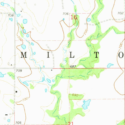 United States Geological Survey Okmulgee North, OK (1971, 24000-Scale) digital map