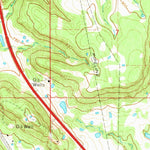 United States Geological Survey Okmulgee North, OK (1971, 24000-Scale) digital map