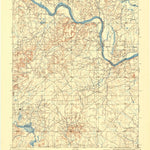 United States Geological Survey Okmulgee, OK (1896, 125000-Scale) digital map
