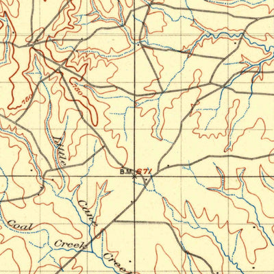 United States Geological Survey Okmulgee, OK (1896, 125000-Scale) digital map