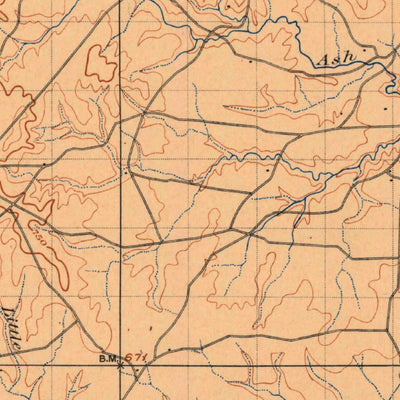 United States Geological Survey Okmulgee, OK (1900, 125000-Scale) digital map