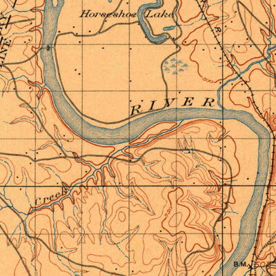 United States Geological Survey Okmulgee, OK (1901, 125000-Scale) digital map