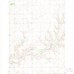United States Geological Survey Okobojo NE, SD (1965, 24000-Scale) digital map
